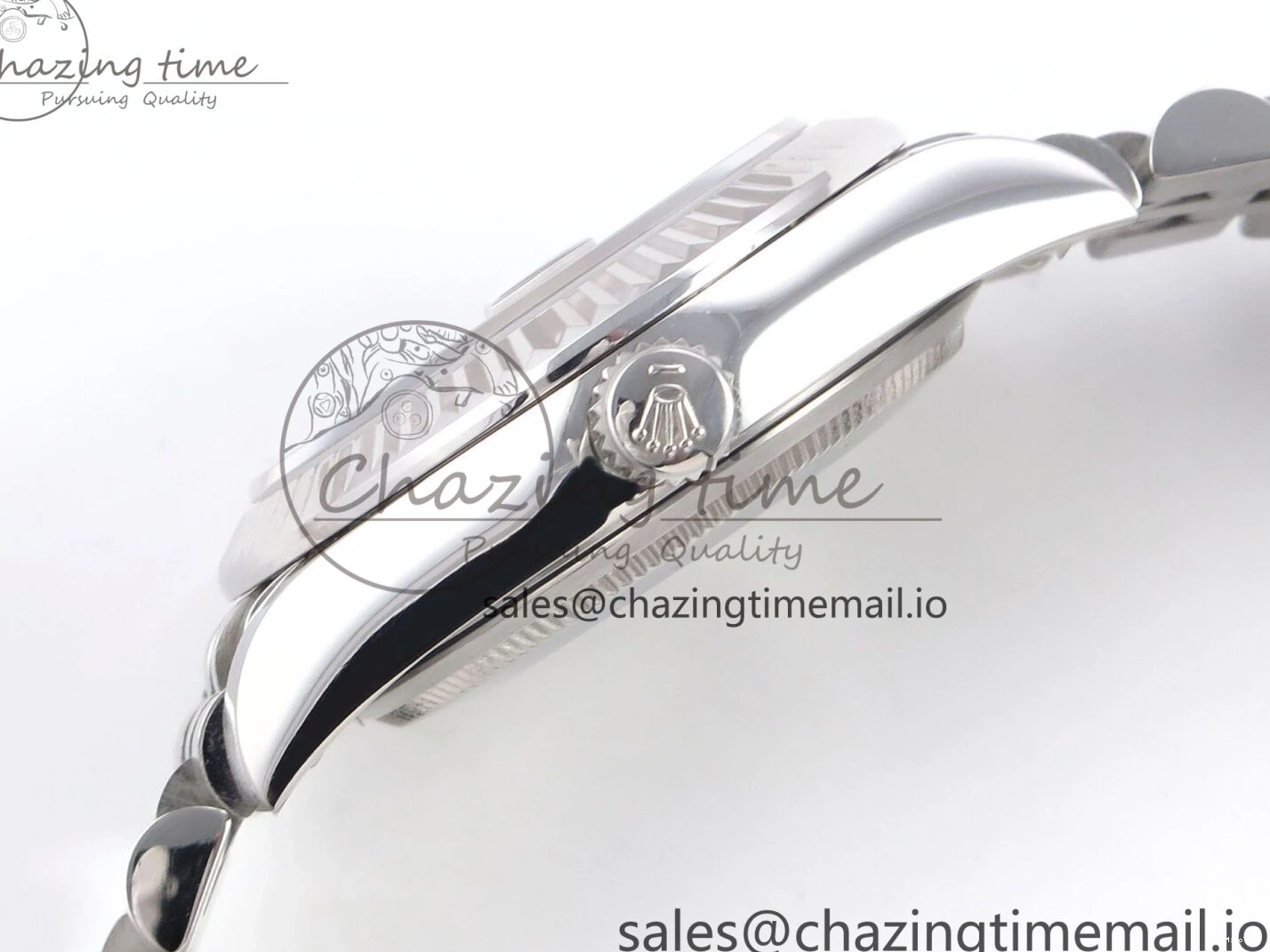 MiroTime 0428 Durable DateJust 31 278274 SS GMF 1:1 Best Edition 904L Steel Green Diamonds Dial on Jubilee Bracelet A 1163